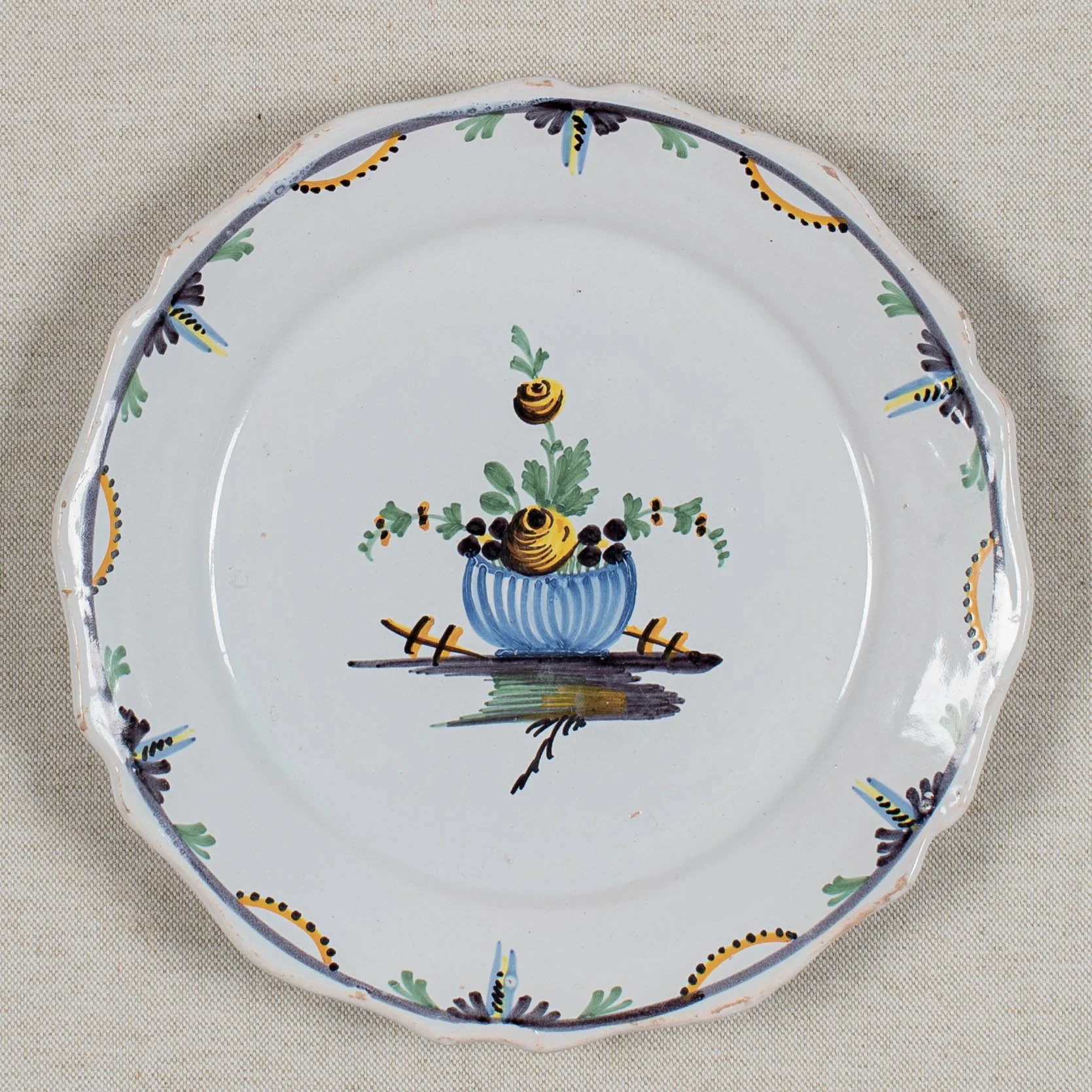 Olivier Fleury French Antiques-Antique French Ceramics for Sale